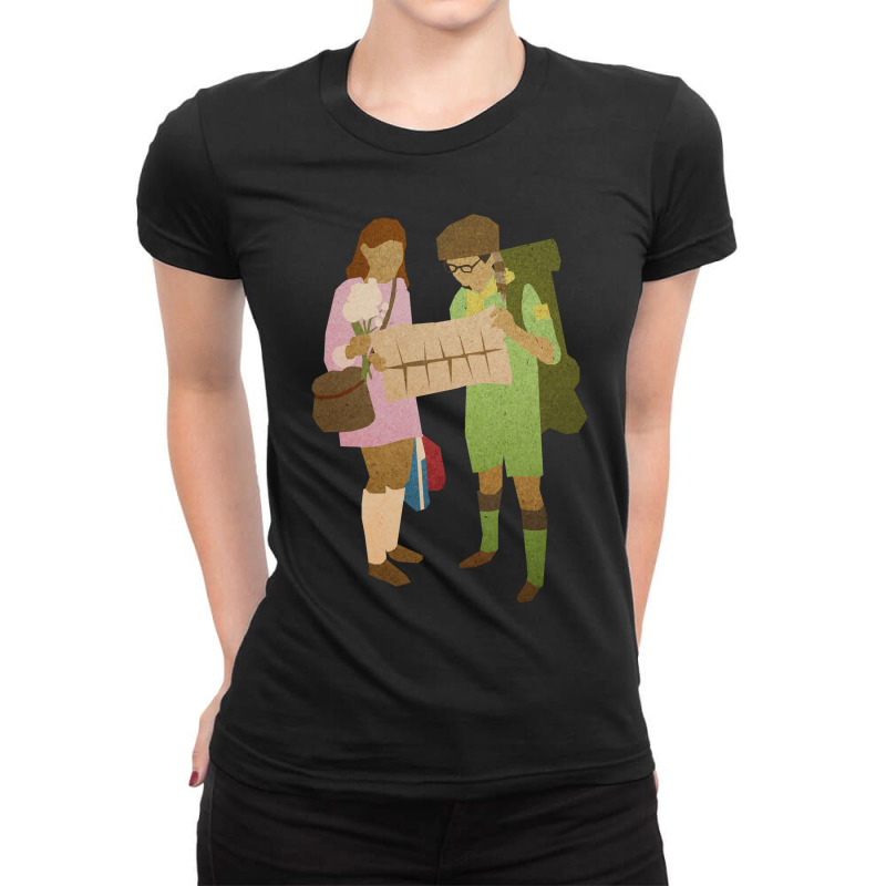 Vintage Graphic  American Films Funny Gift Ladies Fitted T-Shirt by Postifull-Decals | Artistshot