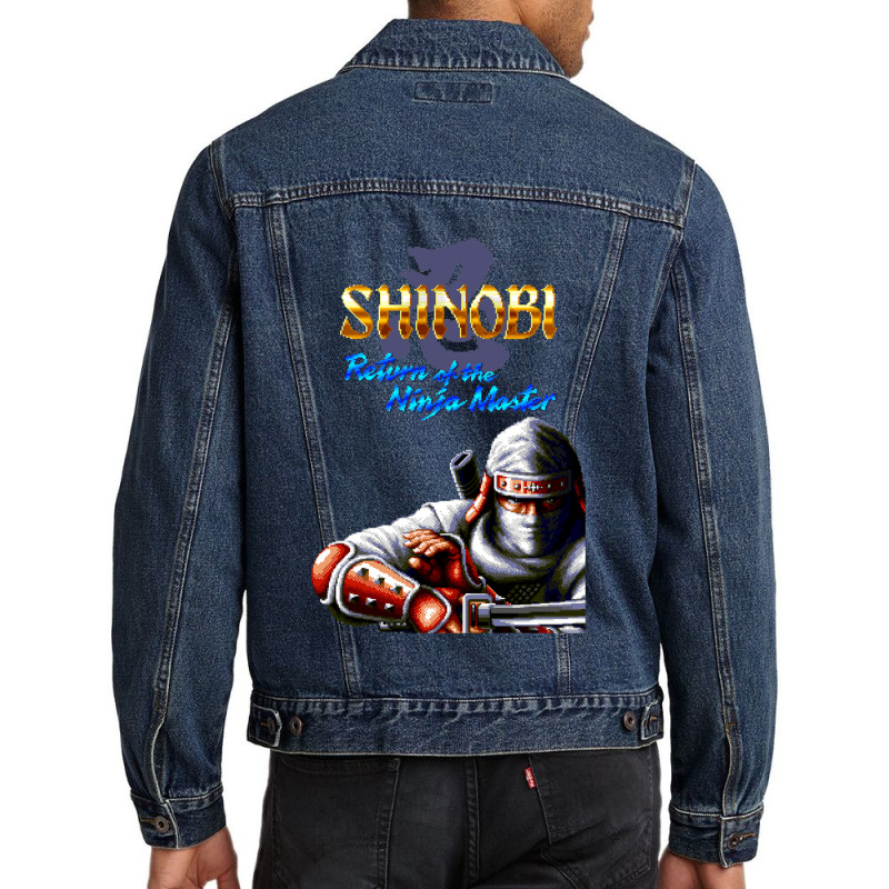 Vintage Graphic  Ronin Character Animae Men Denim Jacket | Artistshot