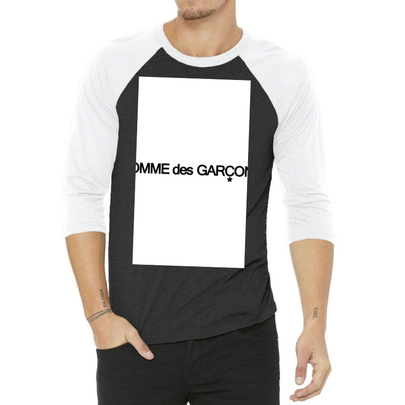 Comme De Garcon Tee 3/4 Sleeve Shirt by Simsmnh | Artistshot