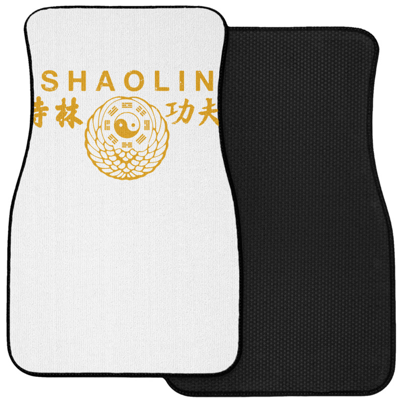 Shaolin Kung Fu Chinese Martial Arts Long Sleeve T Shirt Front Car Mat | Artistshot