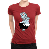 The Jetsons Funny Robot Cartoon Ladies Fitted T-shirt | Artistshot