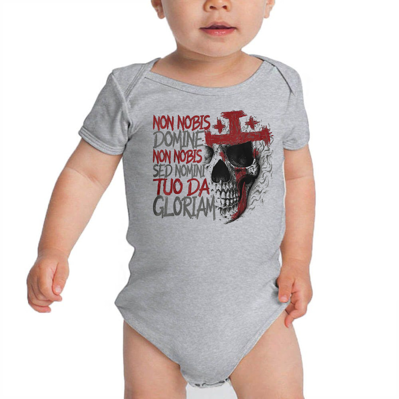 Non Nobis Domine T Shirt Baby Bodysuit by diles | Artistshot