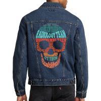 Skull Radiologic Technologist Ct Rt Radiology Sonographer T Shirt Men Denim Jacket | Artistshot