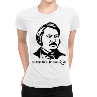 Honore De Balzac Tshirt Tee Shirt T Shirt Ladies Fitted T-shirt | Artistshot