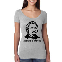 Honore De Balzac Tshirt Tee Shirt T Shirt Women's Triblend Scoop T-shirt | Artistshot