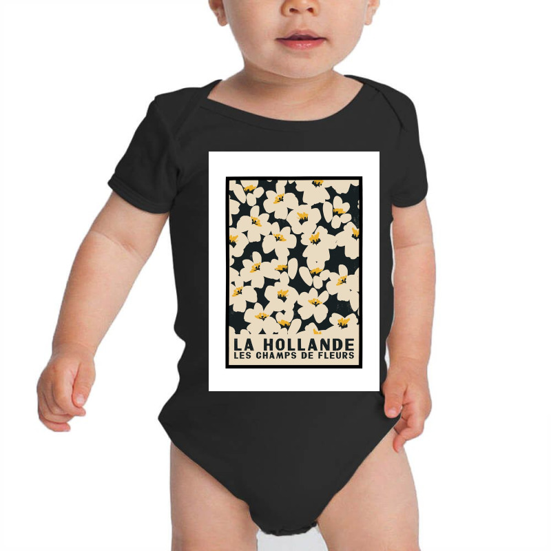 Flower Market La Hollande Baby Bodysuit by Sarah S | Artistshot