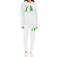 Funny Christmas Tree Is Chased Hoodie & Jogger Set | Artistshot