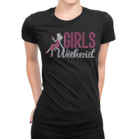 Girls Weekend Rhinestone Design Graphic For Woman Tee T Shirt Ladies Fitted T-shirt | Artistshot