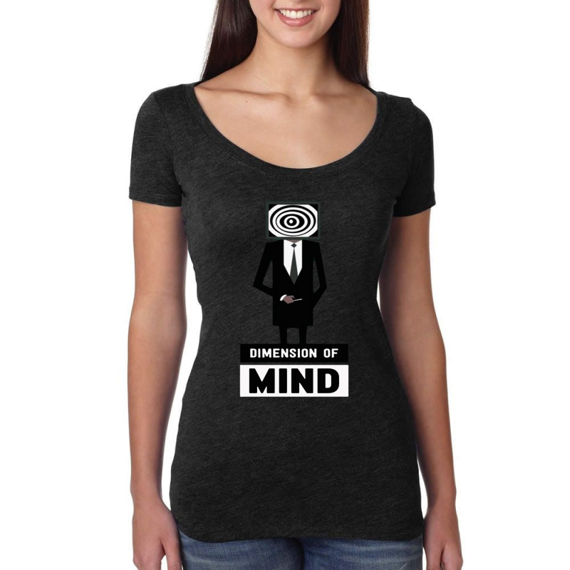Dimension Of Mind Women's Triblend Scoop T-shirt | Artistshot