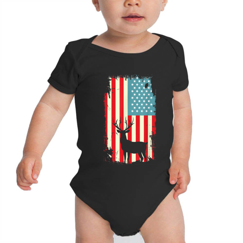 American Deer Hunter Patriotic T Shirt For Men Women Baby Bodysuit | Artistshot