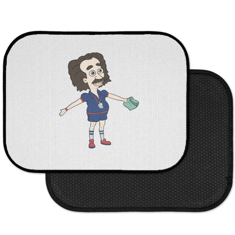 Coach Steve   Big Mouth Rear Car Mat | Artistshot