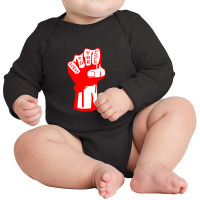 Power To The People Long Sleeve Baby Bodysuit | Artistshot