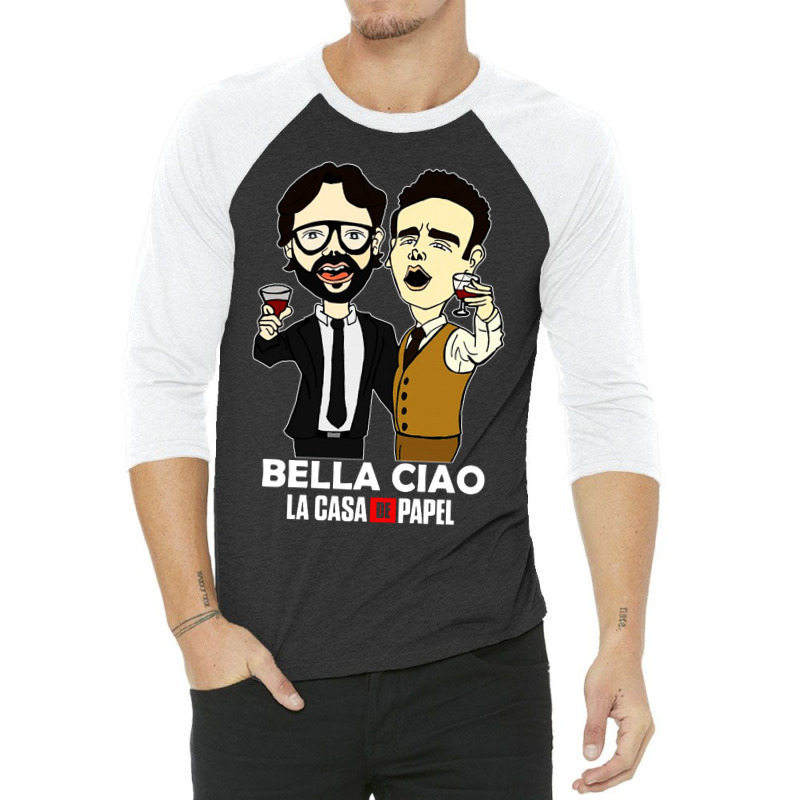 Bella Ciao Song 3/4 Sleeve Shirt | Artistshot