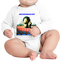 Neuromancer Book Long Sleeve Baby Bodysuit | Artistshot