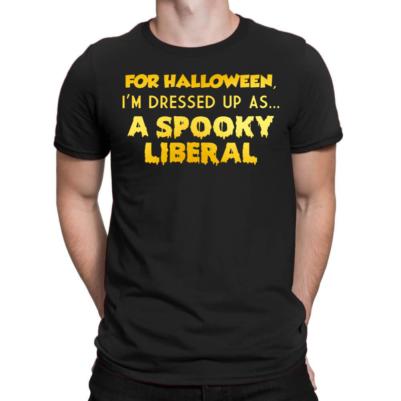 Last Minute Lazy Halloween Costume Funny Liberal T-shirt | Artistshot