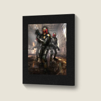 F:\tuyet Ds So6\new Folder\new Folder\tho No5 Tk58 - Dredd Movie 128sp Portrait Canvas Print | Artistshot