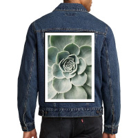 Cactus Flower  Market Men Denim Jacket | Artistshot