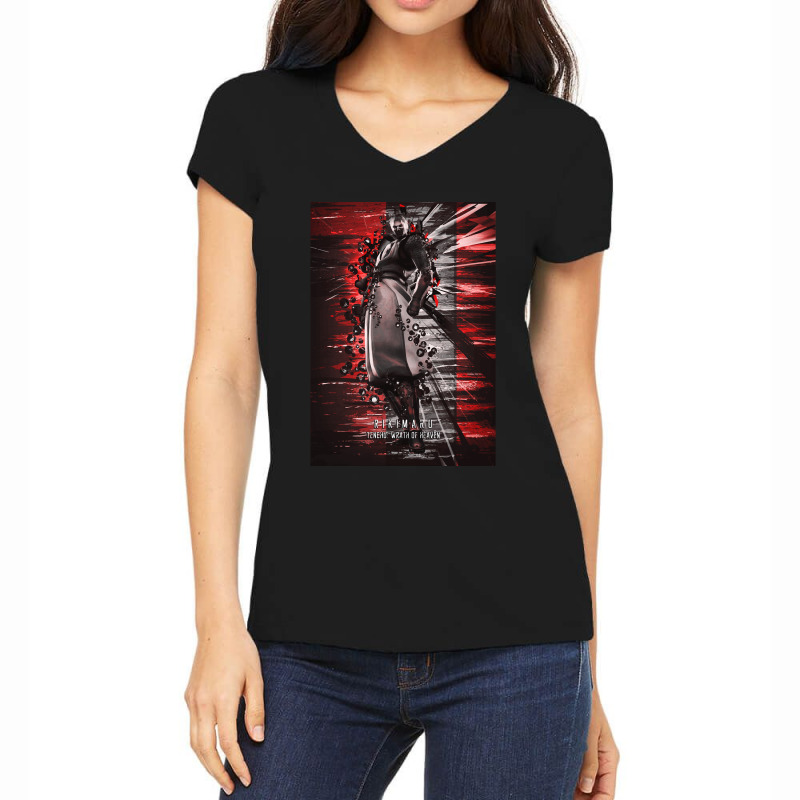 Vintage Photographic  Kendo Men Women Women's V-Neck T-Shirt by Artist-Kyler | Artistshot