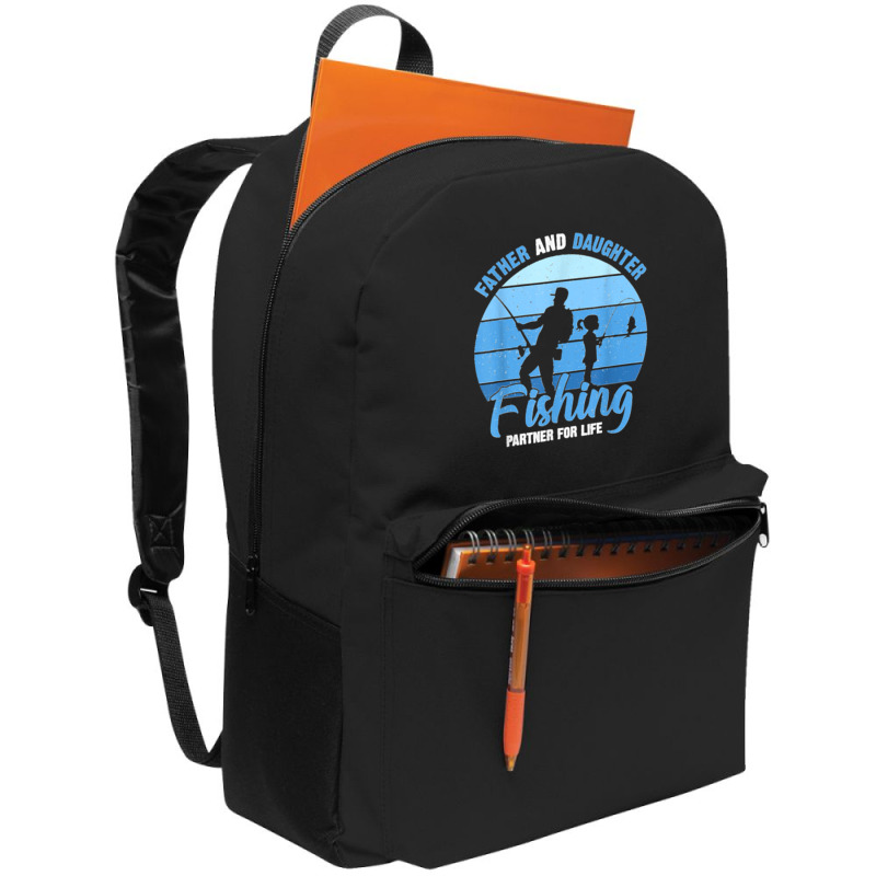 Mens Father & Daughter Fishing Partner For Life New Father Backpack | Artistshot