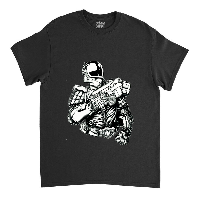 F:\tuyet Ds So6\new Folder\new Folder\tho No5 Tk58 - Dredd Movie 128sp Classic T-shirt | Artistshot