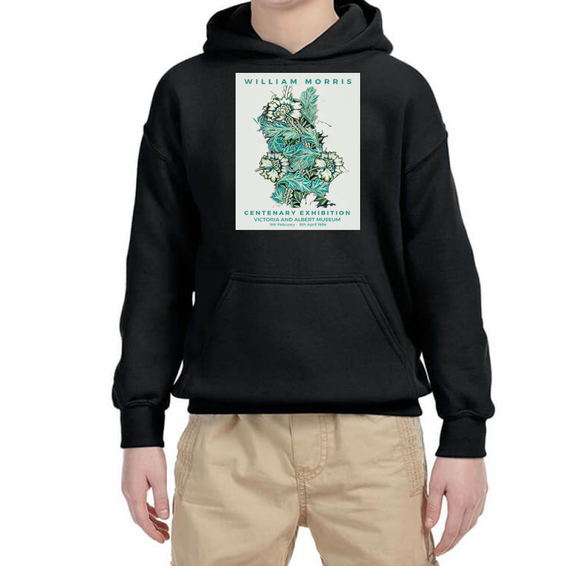 William Morris   Anemone Youth Hoodie by Courtney J | Artistshot