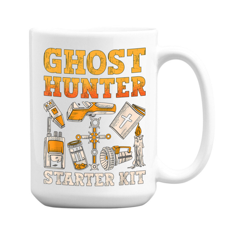 Ghost Hunter Starter Kit Paranormal Hunting Ghost Hunter T Shirt 15 Oz Coffee Mug | Artistshot