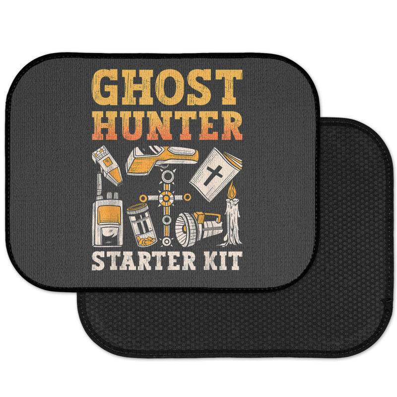 Ghost Hunter Starter Kit Paranormal Hunting Ghost Hunter T Shirt Rear Car Mat | Artistshot