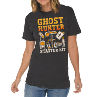 Ghost Hunter Starter Kit Paranormal Hunting Ghost Hunter T Shirt Vintage T-shirt | Artistshot