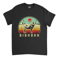 Hunting Bighorn Sheep  Dad Retro Sunset Aesthtic Hunter T Shirt Classic T-shirt | Artistshot