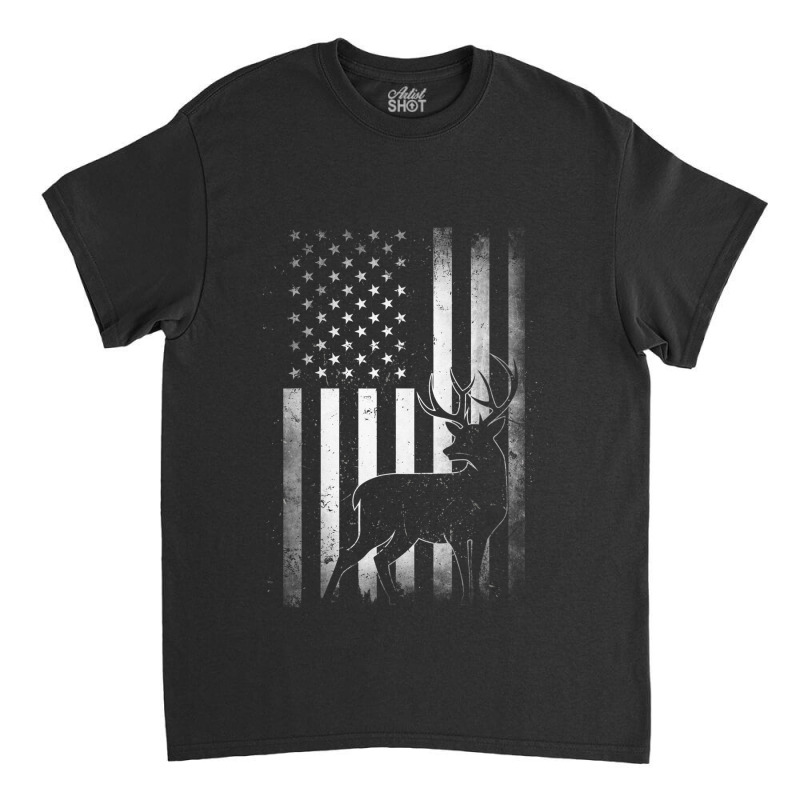 Hunting Hunters Deer Usa Us American Flag Camo Camoflage T Shirt Copy Classic T-shirt | Artistshot