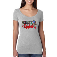 Merry Christmas Women's Triblend Scoop T-shirt | Artistshot