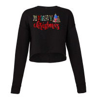 Merry Christmas Cropped Sweater | Artistshot