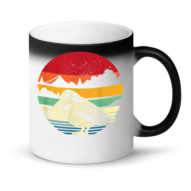 Hunting Woodcock Bird  Retro Cloudly Nature Art Hunter T Shirt Magic Mug | Artistshot