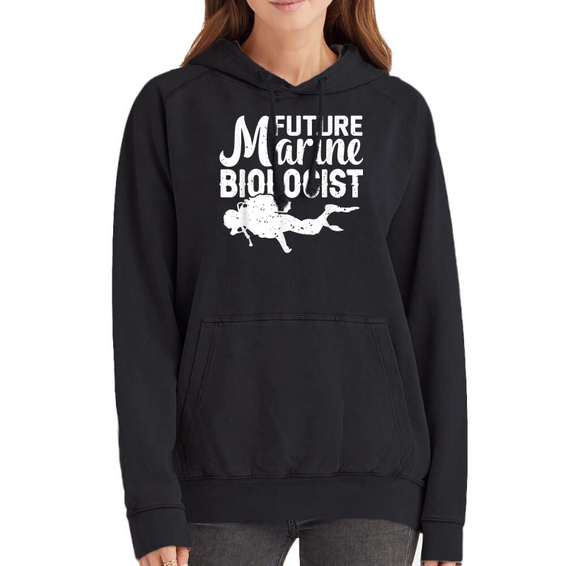 Future Marine Biologist Ocean Life Biology Student T Shirt Vintage Hoodie | Artistshot