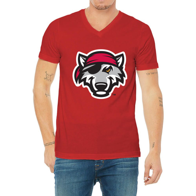 #seawolves.baseball V-Neck Tee by Alawi Muslim | Artistshot