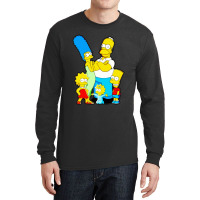 The Simpson Family Long Sleeve Shirts | Artistshot