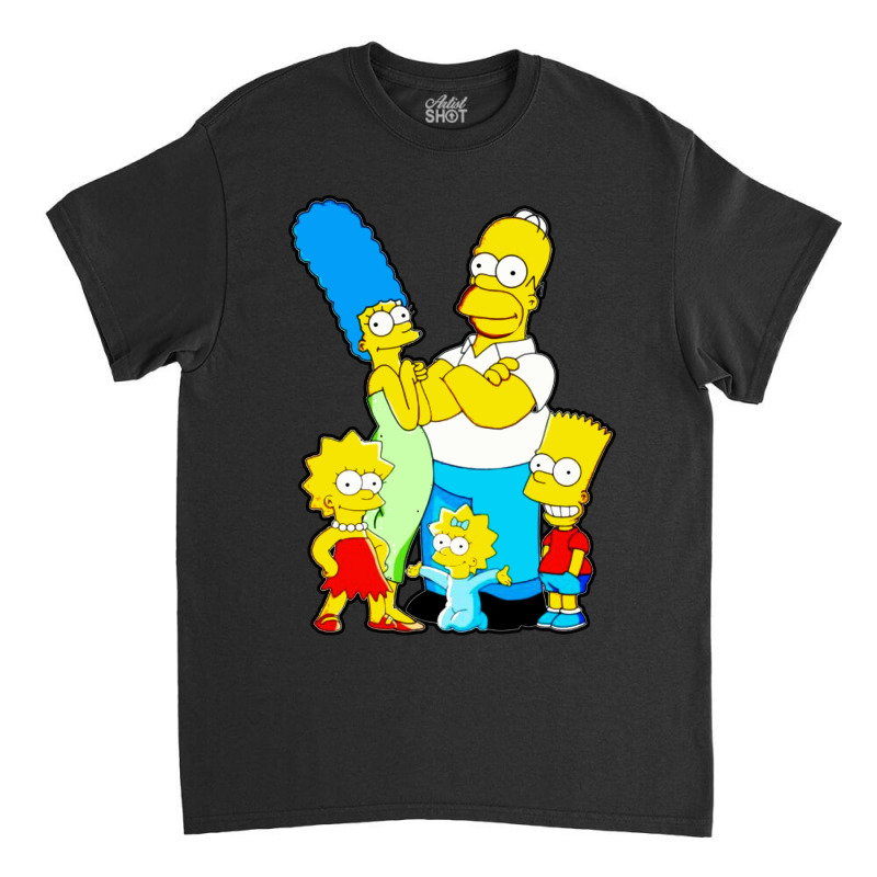 The Simpson Family Classic T-shirt by Jendral | Artistshot