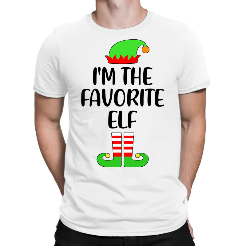 I M The Favorite Elf Matching Family Group Christmas T-shirt | Artistshot