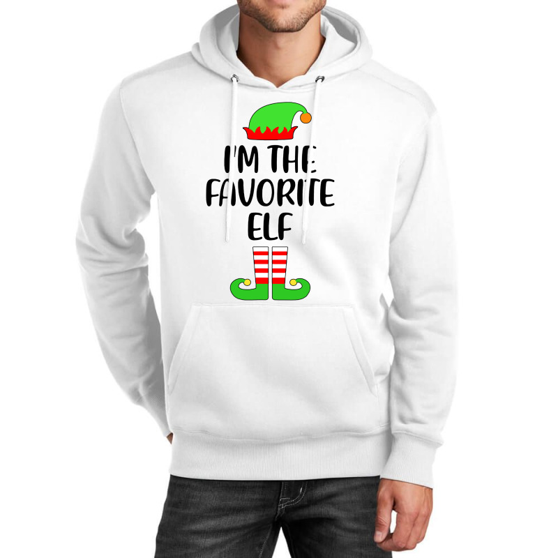 I M The Favorite Elf Matching Family Group Christmas Unisex Hoodie | Artistshot