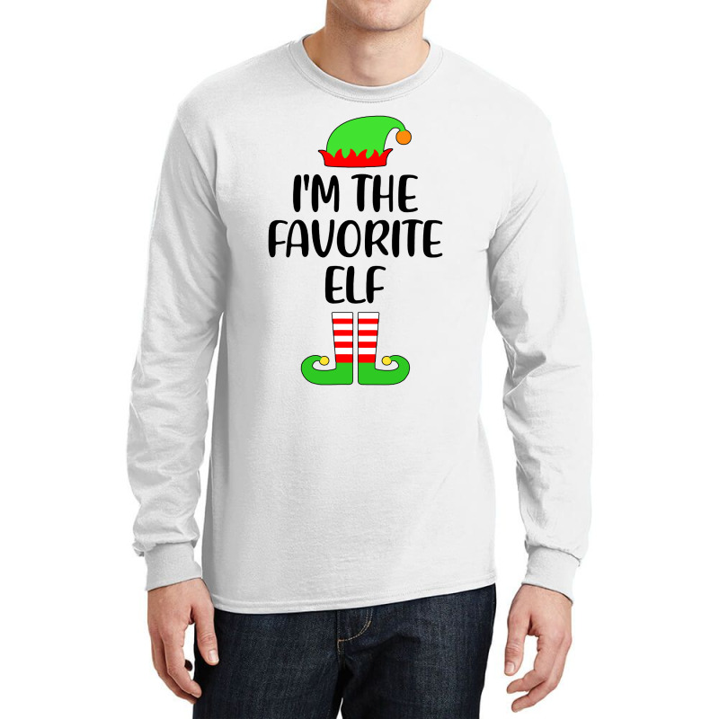 I M The Favorite Elf Matching Family Group Christmas Long Sleeve Shirts | Artistshot