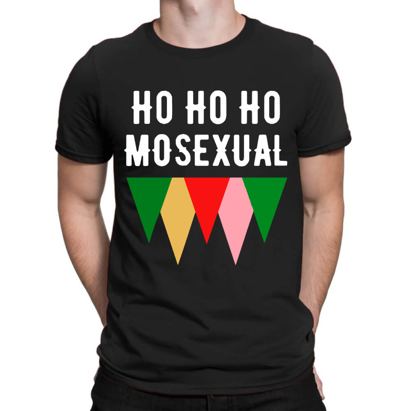 Ho Ho Christmas Holiday Gay Design T-shirt | Artistshot