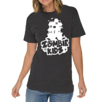 Halloween Zombie Kids Party Vintage T-shirt | Artistshot