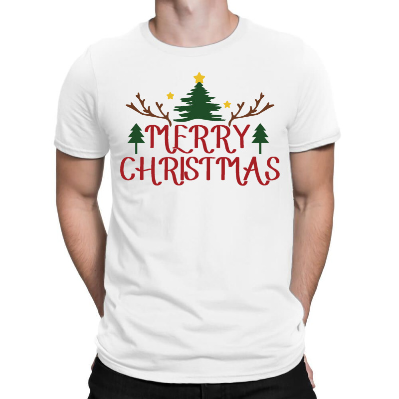 Hand Drawn Cartoon Christmas Tree T-shirt | Artistshot