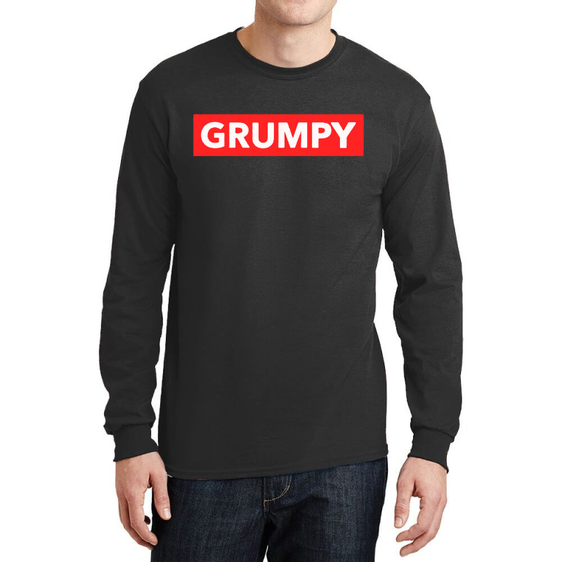 Grumpy Funny Red Cute Christmas Long Sleeve Shirts | Artistshot