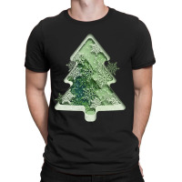 Green Snowflake Decoration Christmas Tree T-shirt | Artistshot