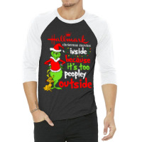 Christmas Movies 3/4 Sleeve Shirt | Artistshot