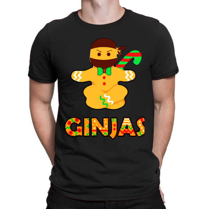 Ginjas Ginger Bread Ninja Christmas Holiday T-shirt | Artistshot