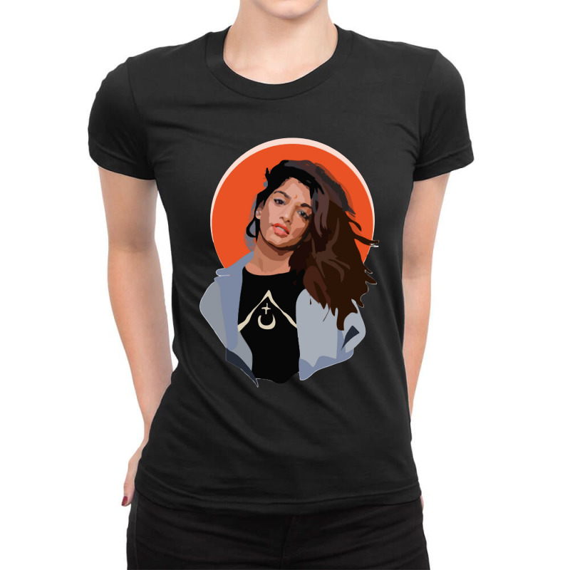 Retro Vintage Donna Summer Gifts Women Ladies Fitted T-Shirt by ArtistJenny | Artistshot