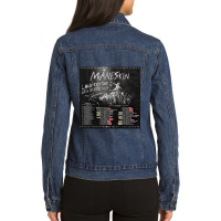 Vintage Retro Dynamos Gifts Men Ladies Denim Jacket | Artistshot