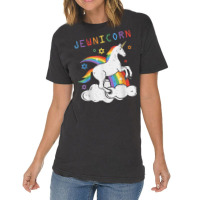 Jewnicorn Shirt Funny Unicorn Rosh Hashanah Hanukkah Gifts T Shirt Vintage T-shirt | Artistshot